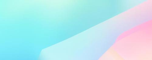 Soft colorful background with gradient pastel color palette. Abstract modern background. Illustration for banner, presentation template, wallpaper, text place. Abstract geometric fashion. photo