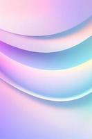 Soft colorful background with gradient pastel color palette. Abstract modern background. Illustration for banner, presentation template, wallpaper, text place. Abstract geometric fashion. photo