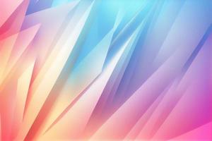 Soft colorful background with gradient pastel color palette. Abstract modern background. Illustration for banner, presentation template, wallpaper, text place. Abstract geometric fashion. photo