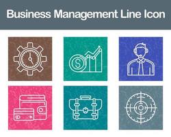 Business Management Vector Icon Set