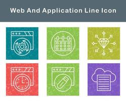 Web And Application Vector Icon Set