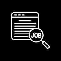 Job Vector Icon Design