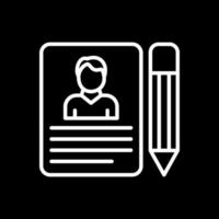 Job Application Vector Icon Design