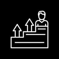 Career Growth Vector Icon Design