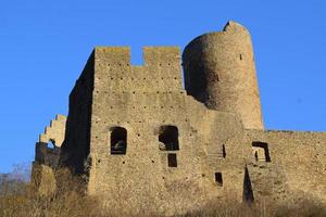 castle ruin Lowenburg above Monreal photo