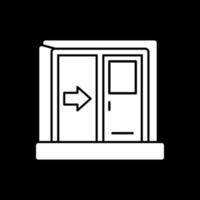 Exit Vector Icon Design