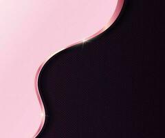abstract background soft pink with curve on dark back and blue and pink magenta background photo