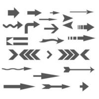 Set arrow icons. Arrow icon. Arrow vector collection