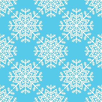 invierno antecedentes. resumen copo de nieve sin costura modelo. vector