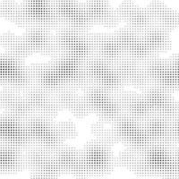 Black and white grunge halftone dots. Dotted texture. Halftone dots background. Abstract geometrical card of round shape.Screen print. vector