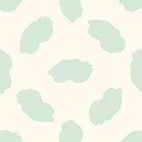 Grunge polka dot. Grungy dotted seamless pattern. Textured circles on beige background. vector