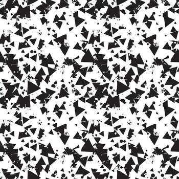 resumen fantasía textura, grunge geométrico sin costura modelo. creativo interminable geo antecedentes. vector