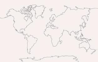 uno carrera mundo mapa continentes vector