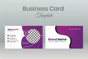 Business Postcard Design vector