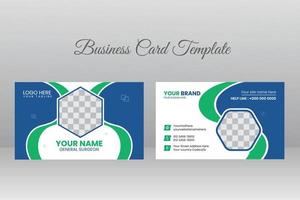 Business Or Corporate Post Card vector