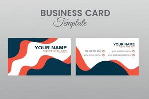 Business Card Template vector