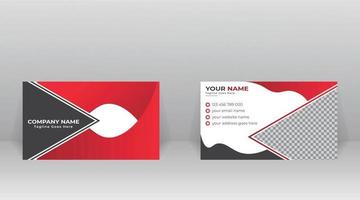 Business Postcard Template Design vector