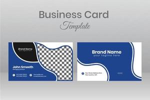 Business Postcard Template Design vector
