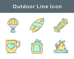 Outdoor Vector Icon Set