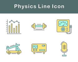 Physics Vector Icon Set