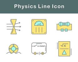 Physics Vector Icon Set