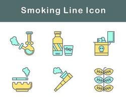 Smoking Vector Icon Set