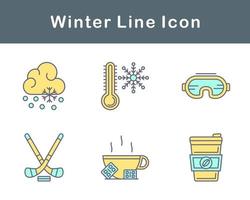 Winter Vector Icon Set