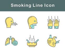 Smoking Vector Icon Set