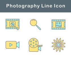 Photography Vector Icon Set