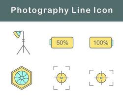 Photography Vector Icon Set