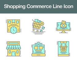 Shopping Commerce Vector Icon Set