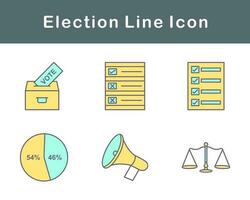 Election Vector Icon Set