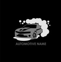 minimalista automotor lavar negocio logo diseño ilustrador vector eps 1