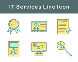 IT Services Vector Icon Set