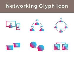 Networking Vector Icon Set