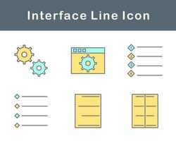 Interface Vector Icon Set