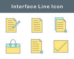 Interface Vector Icon Set