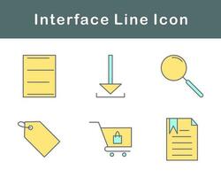 Interface Vector Icon Set