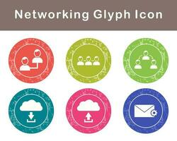 Networking Vector Icon Set