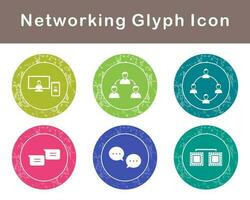 Networking Vector Icon Set