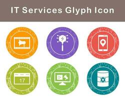 IT Services Vector Icon Set