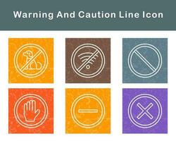 Warning And Caution Vector Icon Set