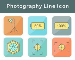 Photography Vector Icon Set