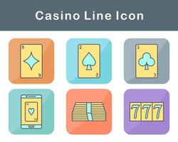 Casino Vector Icon Set