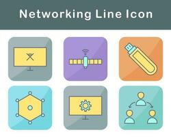 Networking Vector Icon Set