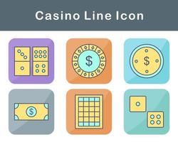 Casino Vector Icon Set