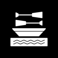 Rowing Vector Icon Design