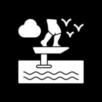 Sit Down Hydrofoiling Vector Icon Design