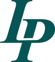 lp logo icono vector