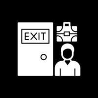 Exit Interview Vector Icon Design